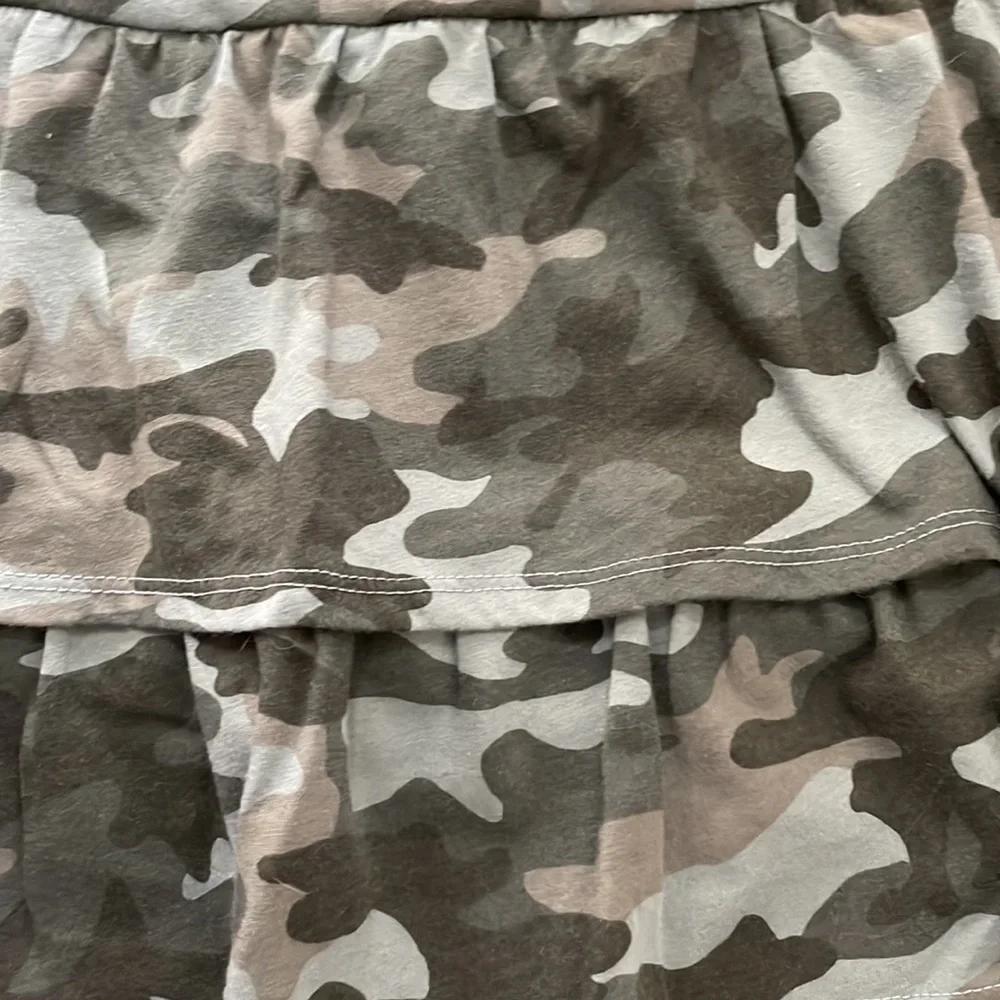 Justice Skort Camo Size 14/16